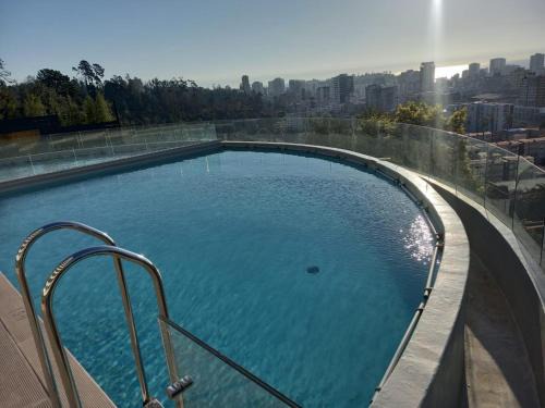 Vina del Mar Appartement | Hermoso y moderno departamento, nuevo, a pasos de la Quinta Vergara, cercano a los mejores atractivos de viña del mar, con maravillosa vista