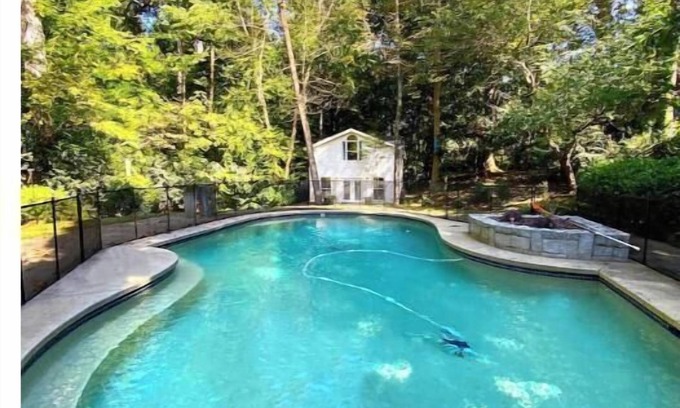Buckhead Maison | Hidden Chastain Getaway With Heated Pool