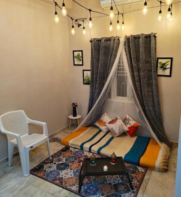Banjara Hills Appartement | Hidden Gem - Private 1BHK, Fully Furnished Elegant Stay with Indoor Canopy & Fast Wi-Fi
