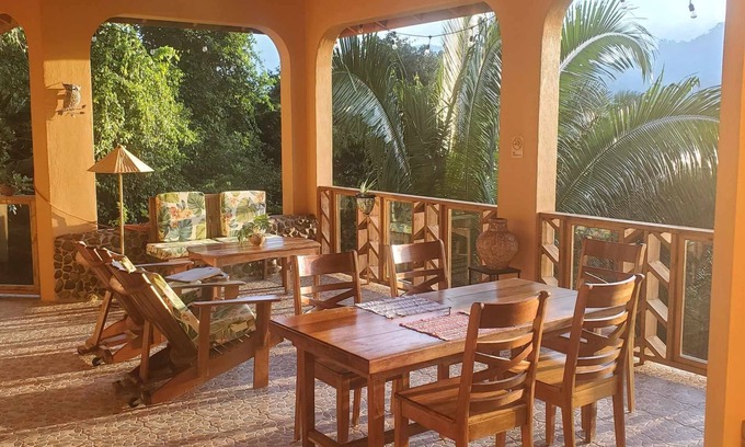 Bouvet Island Maison | Jungle Retreat Stunning Views, Swim hidden Waterfall, Enjoy a Chef's Kitchen."