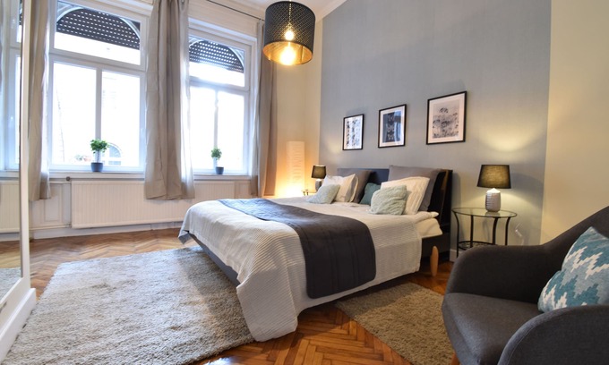 Erzsebetvaros Copropriété | Appartement 3 chambres / 3 salles de bain