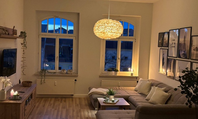 Plauen Appartement | High quality apartment, 93sqm, 2 bedrooms, 5 persons, fully equipped.