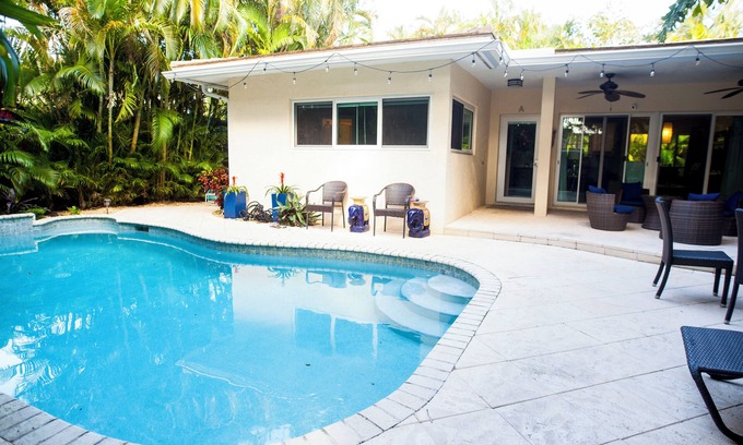 Dolphin Isles Maison | Highland Palms Private Lagoon, a 2 bedroom getaway a block from the beach