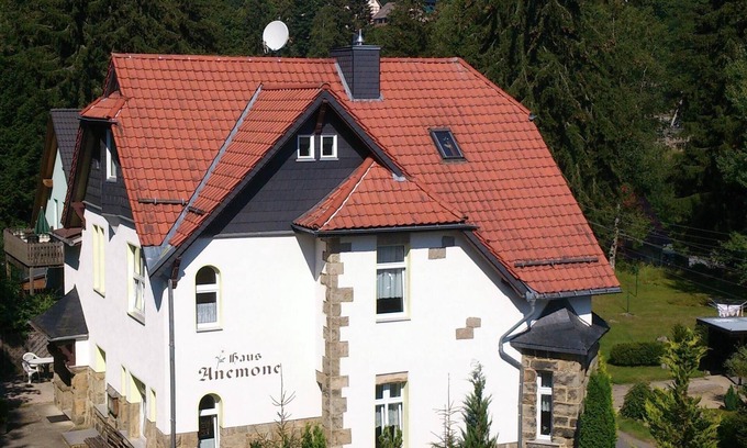 Schierke Appartement | Vacances randonnée et lecture dans une villa Art Nouveau dans le Hochharz