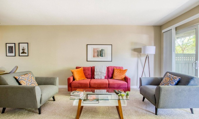 Cupertino Appartement | Hip Cupertino 2BR w/ Cinema, Gym & A/C, nr Restaurants, by Blueground