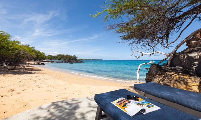Puako Maison | Baie de Waialea - Plage de sable blanc - Hawaï authentique