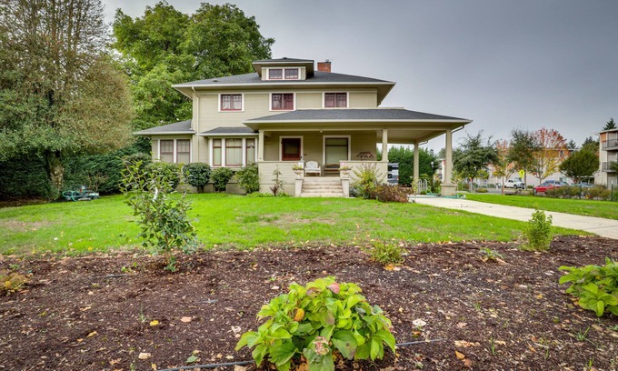 Central Oregon Maison | Historic Eugene Vacation Rental ~ 6 Mi to UO!