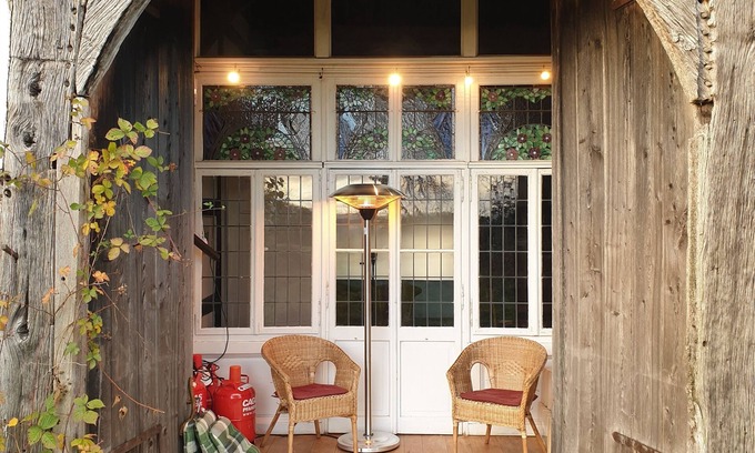 Detmold Cottage | Historic half-timbered house with garden, sauna, movie theater, fitness area