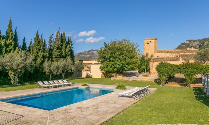 Andraitx Villa | Maison historique Mallorca piscine wifi air conditionné / chauffage sl
