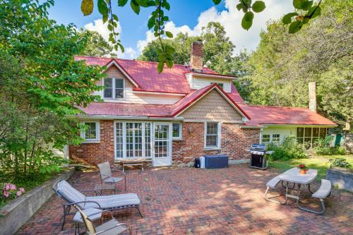 Ripon Maison | Historic Lakefront Home with Dock on Green Lake!