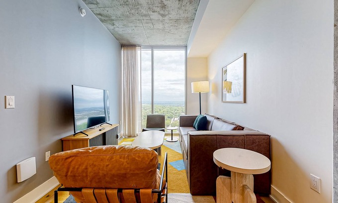 Rainey Street Historic District Copropriété | Historic Rainey St 30th-floor condo with breath-taking views