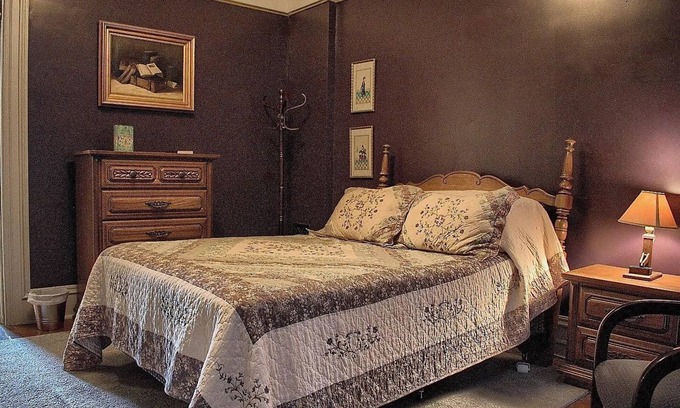 Ranshaw Lit Et Petit-Déjeuner | Historic Victorian Room / Private Bath + Views