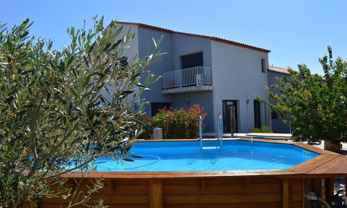 Saint-Hippolyte Villa | PROMO Villa piscine privée et jaccuzi à 10mn de la mer 6couchages