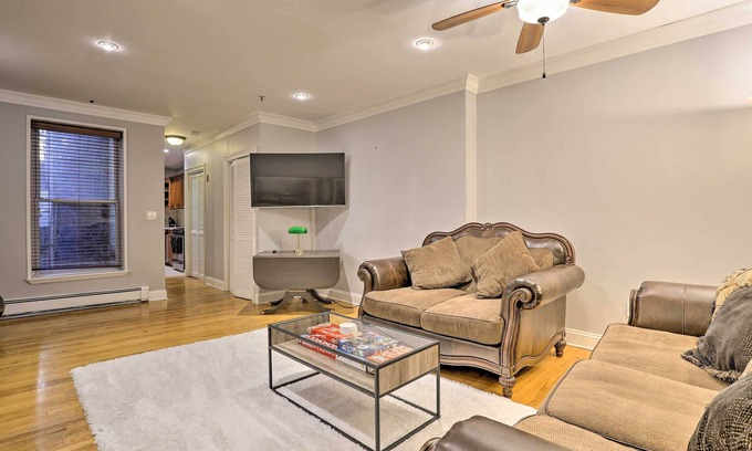 Hoboken Copropriété | Hoboken Condo: Walk to Public Transit!