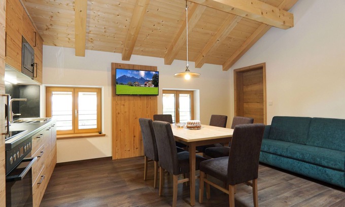 Staudach-Egerndach Appartement | Hochlerch vacation apartment, 100 m² for 1 to 8 people, 2 bedrooms, kitchen/living room, shower/WC, WLAN