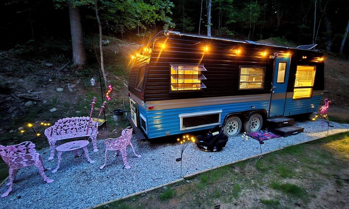 Coal Fork Maison | Hodge Spot Camper on Prayer Mountain-Off Grid Farm