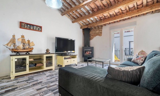 Sant Carles de la Rapita Maison | Maison de vacances 'Ca La Rápita' avec balcon et Wi-Fi