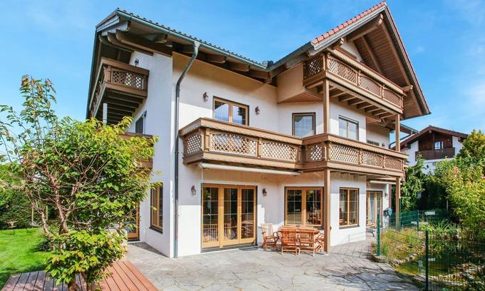 Gelting Appartement | Appartement de vacances "Gelting" avec vue sur les montagnes, balcon ouest et sud et Wi-Fi