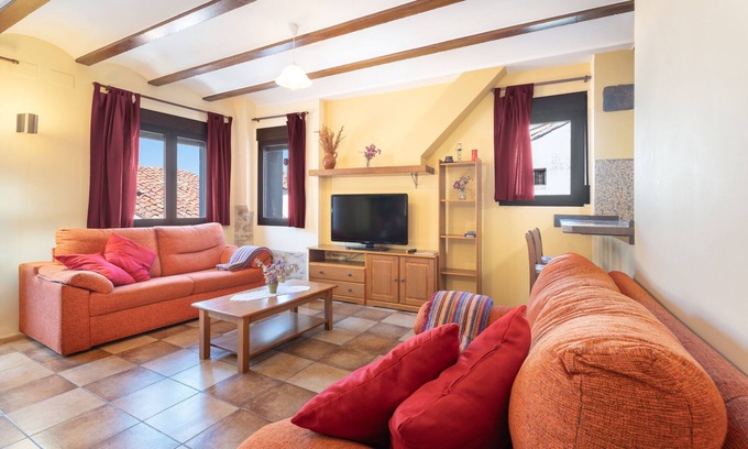Alcala de la Selva Appartement | Appartement de vacances "Casa El Cojo 2C" avec vue sur montagne, balcon et Wi-Fi