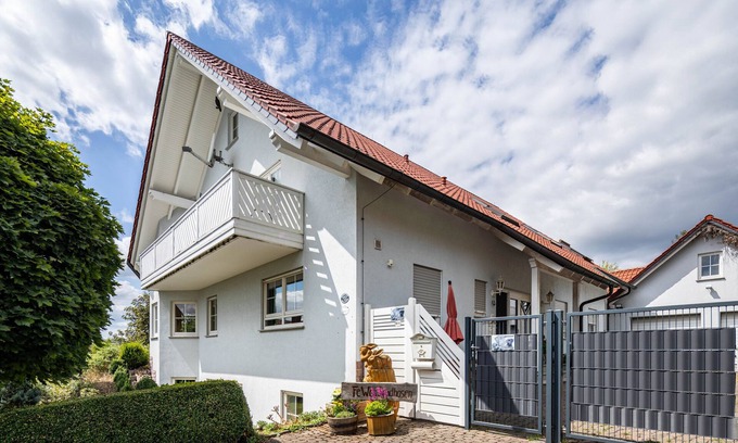 Lauterbach Appartement | Appartement "Sandhasen" avec vue sur la fougère, balcon et Wi-Fi