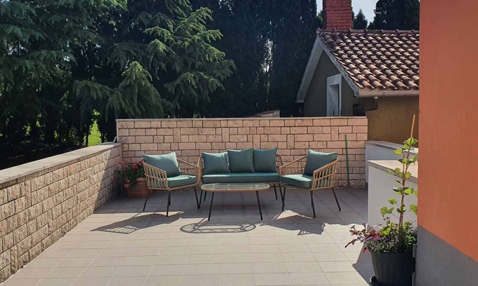 Novaki Pazinski Appartement | Holiday apartment with air conditioning, with barbecue facilities