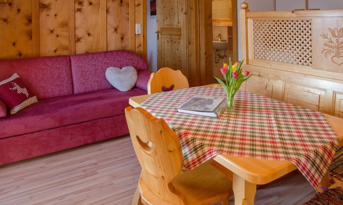 Rossleithen Autre | Appartement de vacances I "Morgenrot" / 2 chambres / douche / WC - Biohof Gschwandt