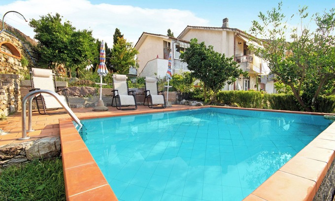 Casarza Ligure Appartement | Appartement de vacances "Ca Olivella" avec vue sur la mer, piscine et Wi-Fi