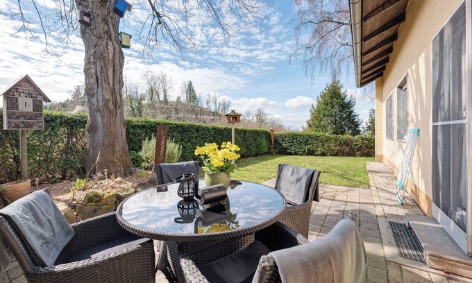 Herbolzheim Appartement | Appartement "1" avec terrasse privée, jardin privé et Wi-Fi