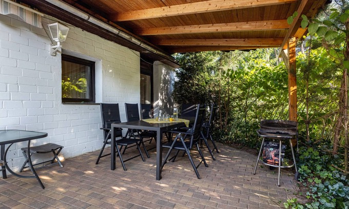 Region Hannover District Appartement | Appartement "Ferienwohnung 5" avec terrasse privée, jardin privé et Wi-Fi