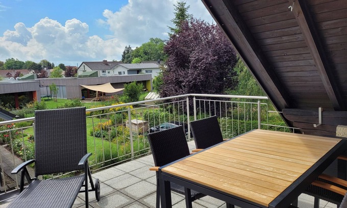 Kisslegg Appartement | Appartement de vacances "Allgäu" près du lac avec terrasse sur le toit et Wi-Fi