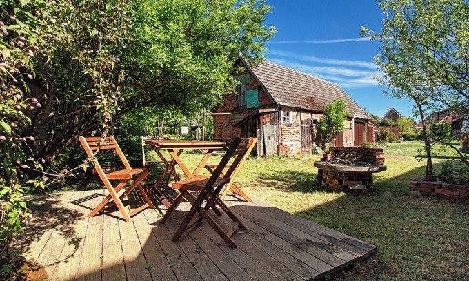 Suederholz Appartement | Appartement 'Alte Bauernkate' avec terrasse privée, balcon et Wi-Fi