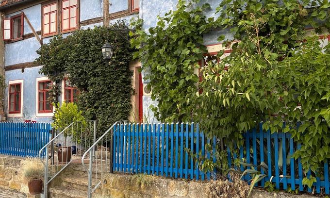 Meissen Appartement | Appartement de vacances 'Blaue Maus' avec vue sur le lac, terrasse commune et jardin privé