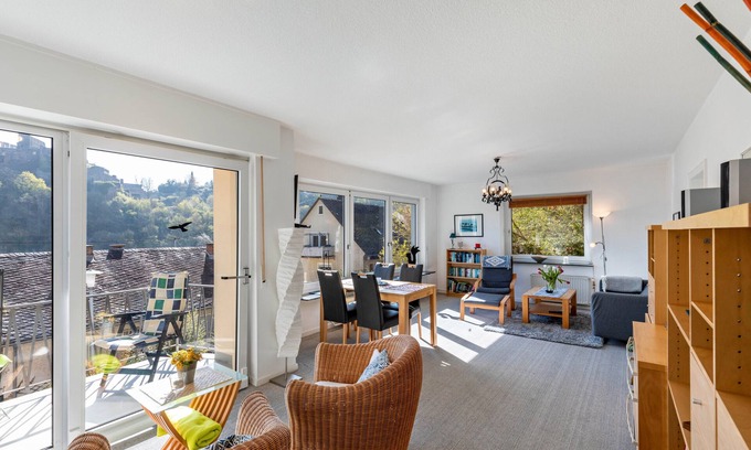 Sankt Goar Appartement | Appartement 'Burgblick' avec balcon