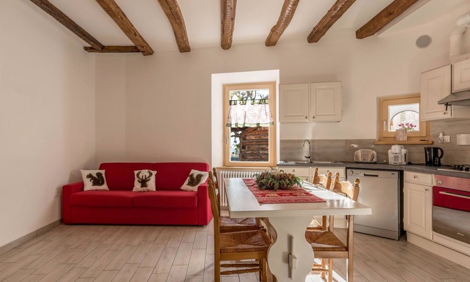 Segonzano Appartement | Appartement de vacances "Casa di Ada" avec vue sur la montagne et Wi-Fi