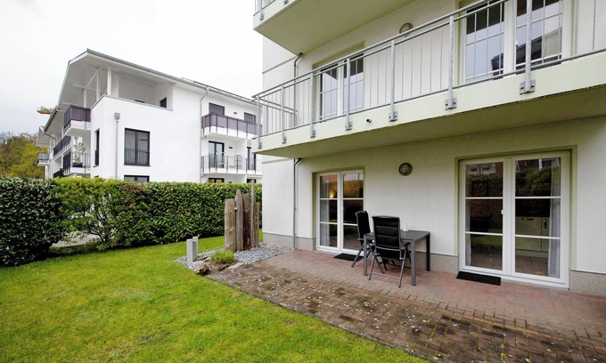 Seeheilbad Graal-Muritz Appartement | Appartement de vacances "Strandferienwohnung" avec terrasse privée, jardin privé et Wi-Fi