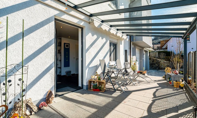 Waldulm Appartement | Appartement 'Huschle' avec terrasse privée, Wi-Fi et climatisation
