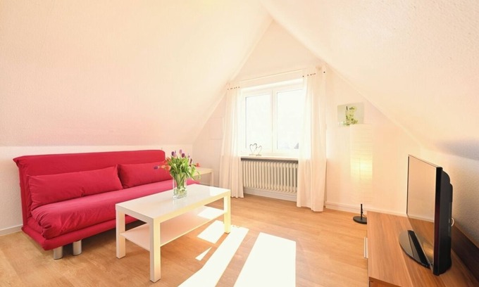 Enzisweiler Appartement | Appartement de vacances 'Dinkelbach Landhaus 1 B Sommerfeeling' avec vue sur le lac et WLAN