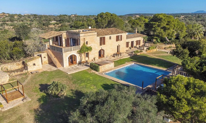 Ses Salines Appartement | Appartement de vacances "Es turo de Cabrera" avec jardin, piscine et climatisation