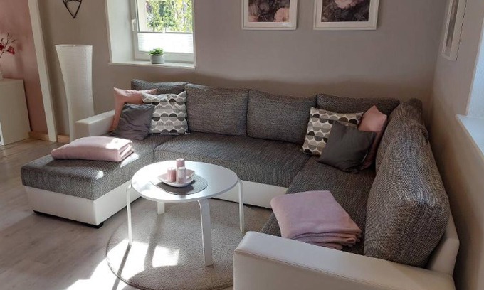 Liebenau Appartement | Holiday Apartment "Fewo 2 - Osterberg" with Private Terrace, Shared Garden & Wi-Fi