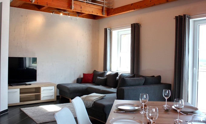 Merkendorf Appartement | Appartement "Himmelreich" avec balcon et Wi-Fi