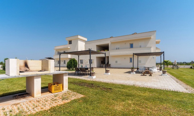 Galatone Appartement | Appartement de vacances "Le Scuderie 6" avec balcon, piscine partagée et Wi-Fi