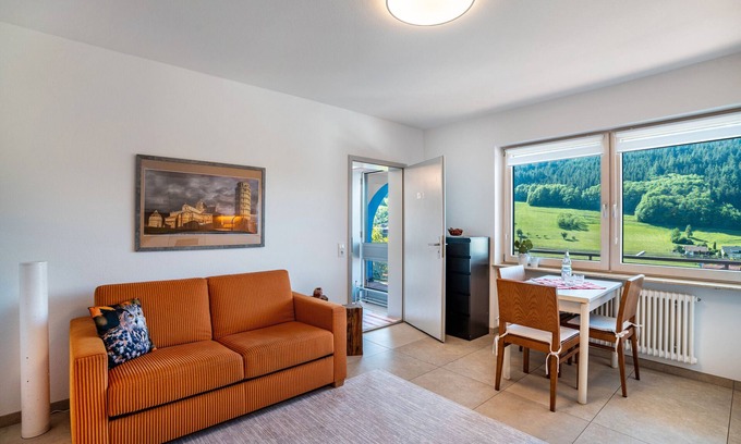 Busterbach Appartement | Appartement "Petit nid" avec vue sur la montagne, balcon et Wi-Fi