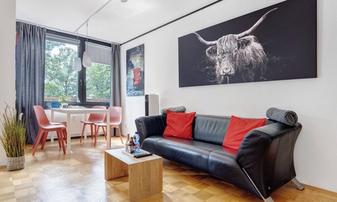 Region Hannover District Appartement | Appartement 'Meer Glück Am Steinhuder Meer' avec vue sur la mer, Wi-Fi et climatisation