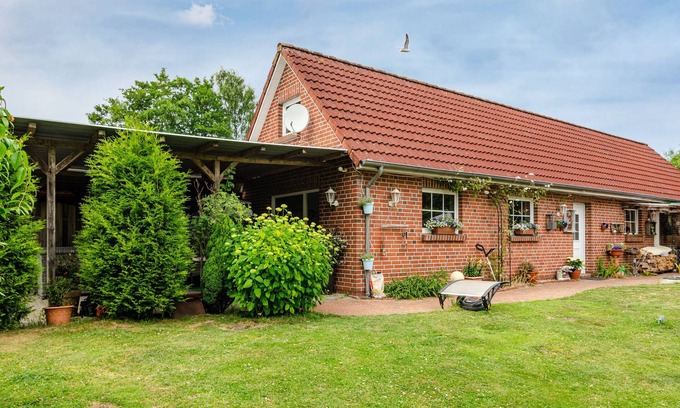 Kleinheide Appartement | Appartement de vacances "Möwchen" avec terrasse privée, jardin partagé et Wi-Fi