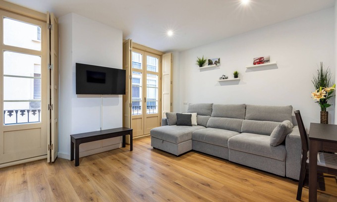 Ensanche Centro Appartement | Appartement de vacances 'Soho Málaga' au centre de Málaga avec climatisation et balcons