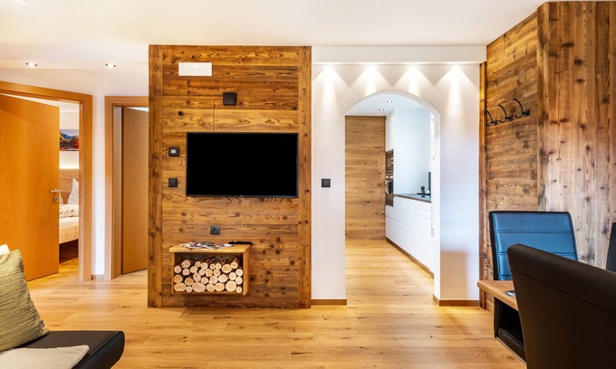 Feldthurns Appartement | Appartement de vacances "Wegscheiderhof Gartenwohnung" avec vue sur les montagnes, sauna et Wi-Fi