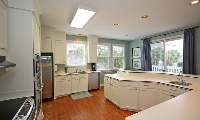 Sullivan's Island Maison | Magnifique Beach House pas de l'océan