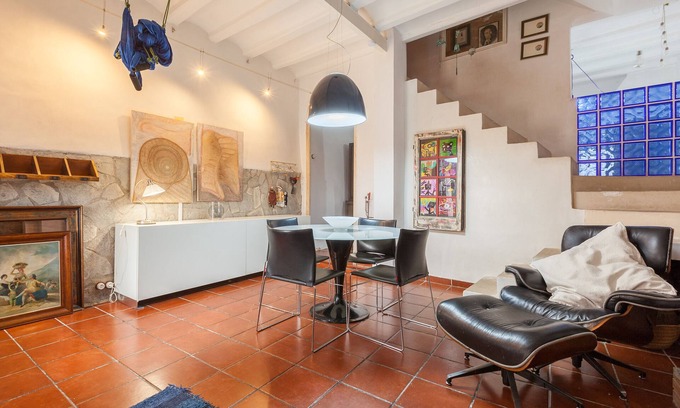 Sant Iscle de Vallalta Maison | Maison de vacances "Maresme Natura" avec vue sur la montagne, 2 terrasses privées et Wi-Fi
