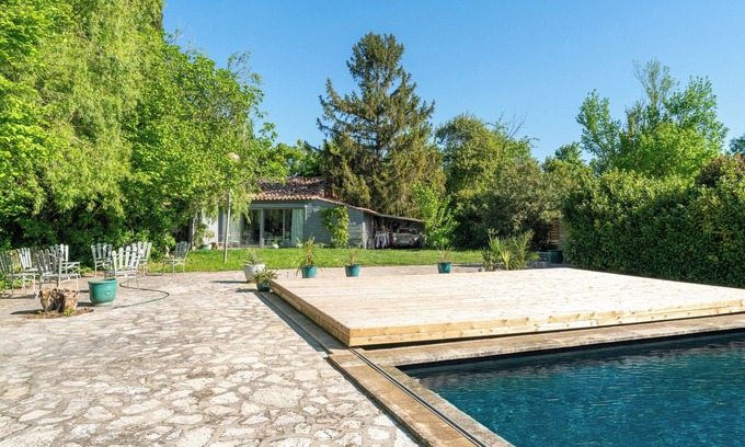 Chateauneuf-de-Gadagne Maison | Maison de vacances 'En Bord De Sorgue' avec piscine privée, terrasse privée et Wi-Fi