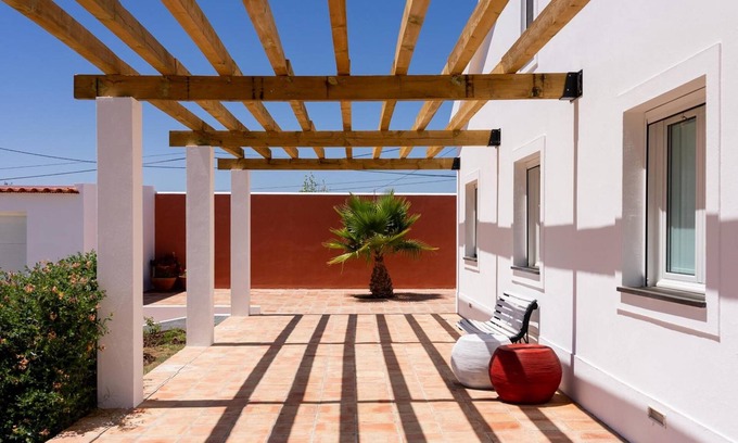 Reguengos de Monsaraz Maison | Maison de vacances 'Courela Da Lameira' avec terrasse privée, Wi-Fi et climatisation